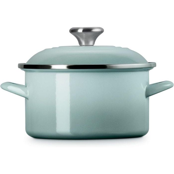 Le Creuset Супниця емальована на сталі, 3.8 л, колір 'Морська сіль'
