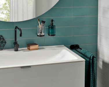 Тримач для рушників Emco Round двосторонній настінний, металевий, для двох рушників, настінний