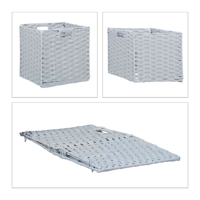 Набір з двох кошиків для зберігання Relaxdays