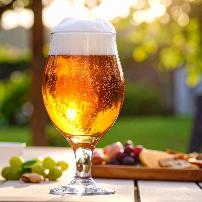 Набір келихів для пива Glasmark KROSNO 1992 Biertulpen 6 шт, 500 мл - для Pils, Stout, коктейлів, придатні для мийки в посудомийній машині