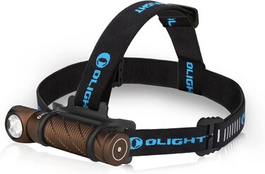 Лампа OLIGHT Perun 2 з яскравістю 2500 люмен, дальністю освітлення 166 метрів, USB-акумуляторна Світлодіодна лампа 5 режимів з функцією таймера, адаптований акумулятор для бігу, бігу підтюпцем, риболовлі ,кемпінгу (засмага в пустелі)