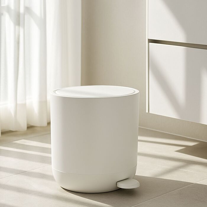 Відро для сміття Relaxdays з м'яким закриттям, 7 л