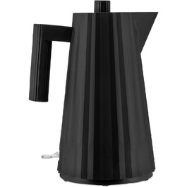 Електричний чайник Alessi Plissé MDL06 B/UK, 1.7 л, чорний, з англійським штекером, 2400W