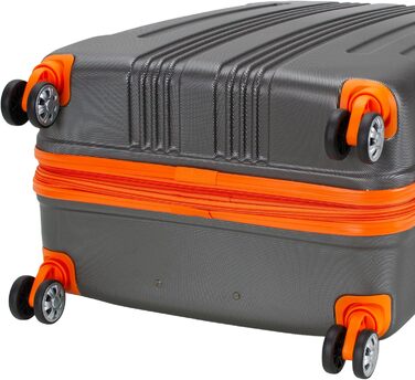 Тролей Rockland London з жорстким корпусом, білий (28 дюймів)