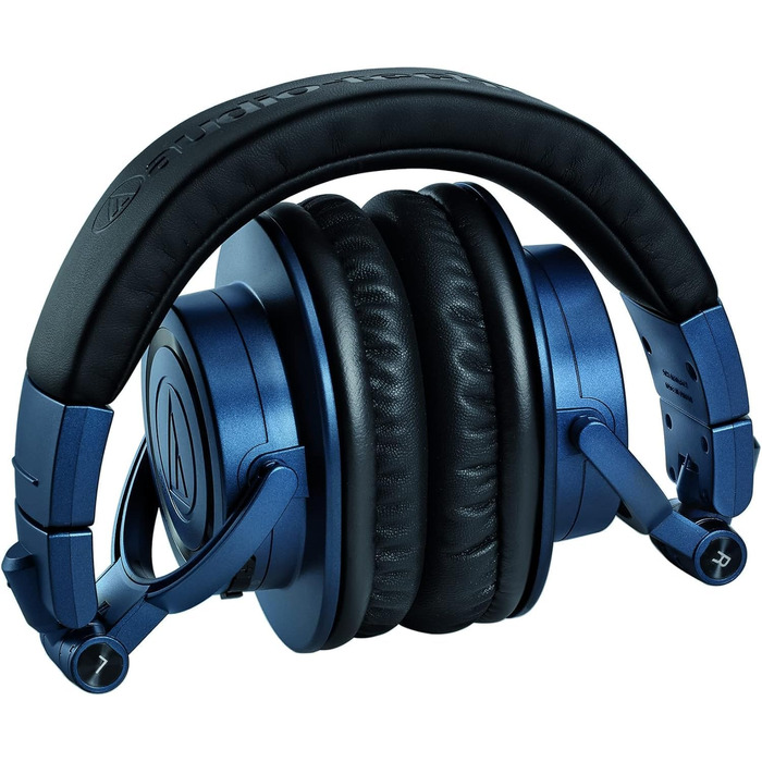 Бездротові навушники Audio-Technica M50xBT2DS темно-сині Bluetooth