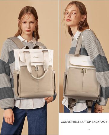 Жіночий рюкзак LOVEVOOK: компактний, водонепроникний, для ноутбука 15.6