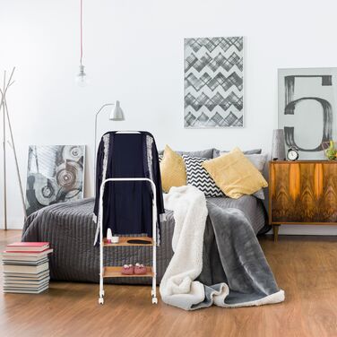 Підставка для квітів Relaxdays на колесах з 2 полицями