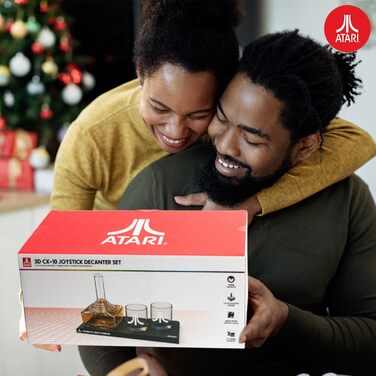 Набір для віскі Stormtrooper: декантер 750 мл та 2 келихи 300 мл, для віскі, бурбону, скотчу та джину, Thumbs Up! (Atari)