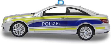 Модель Mercedes-Benz E350 Coupe 1:16 JAMARA 410023, 2.4GHz, світло-звукові ефекти (сирена, сигналізація, блимання, 4 швидкості)