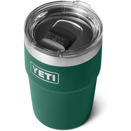 Термос YETI Rambler 473 мл з кришкою MagSlider, колір Black Forest Green