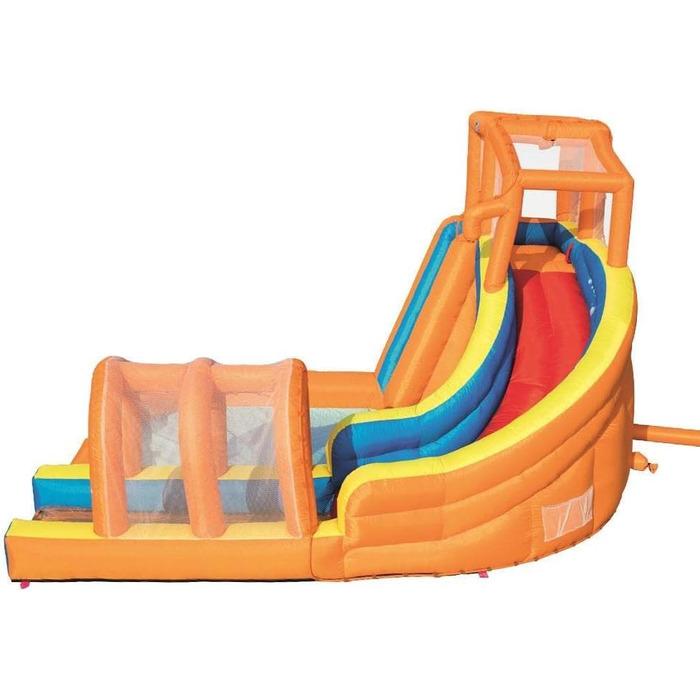 Надувний водний парк Bestway H2OGO! Hurricane 420x320x260 см з постійним нагнітачем