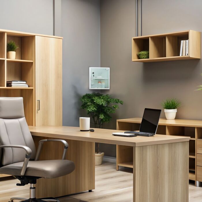 Шафка для медикаментів Relaxdays зі скляними дверцятами