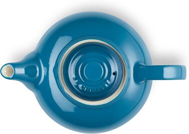 Чайник Le Creuset Klassische з кераміки, 1,3 л, для 3-4 чашок, Deep Teal