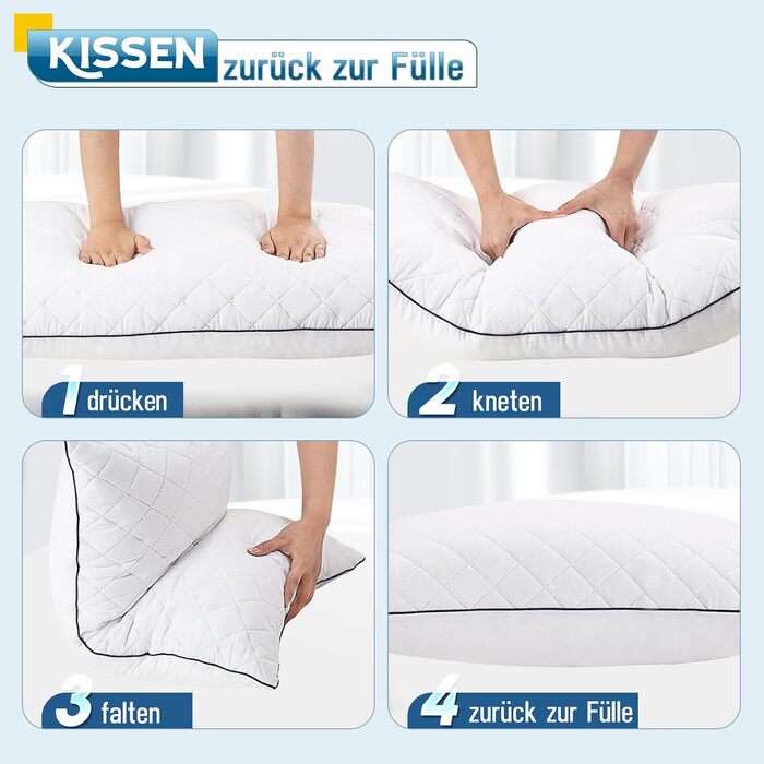 Подушка для сну на все тіло AS AWESLING з ефектом пам'яті (Memory Foam), біла, 160 x 50 см, з чохлом для підтримки бокового сну