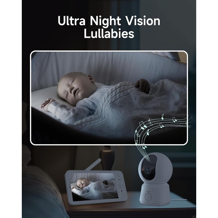 Радіоняня Arenti з камерою та додатком, 5