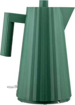 Електричний чайник Alessi Plissé MDL06 GR, 1.7 л, зелений, з термопластичного матеріалу, 2400 Вт, європейський стандарт