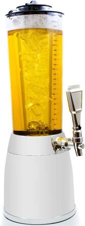 Турнічок для пива Luxus Biertower 4 літри - хромована сталь, 4л
