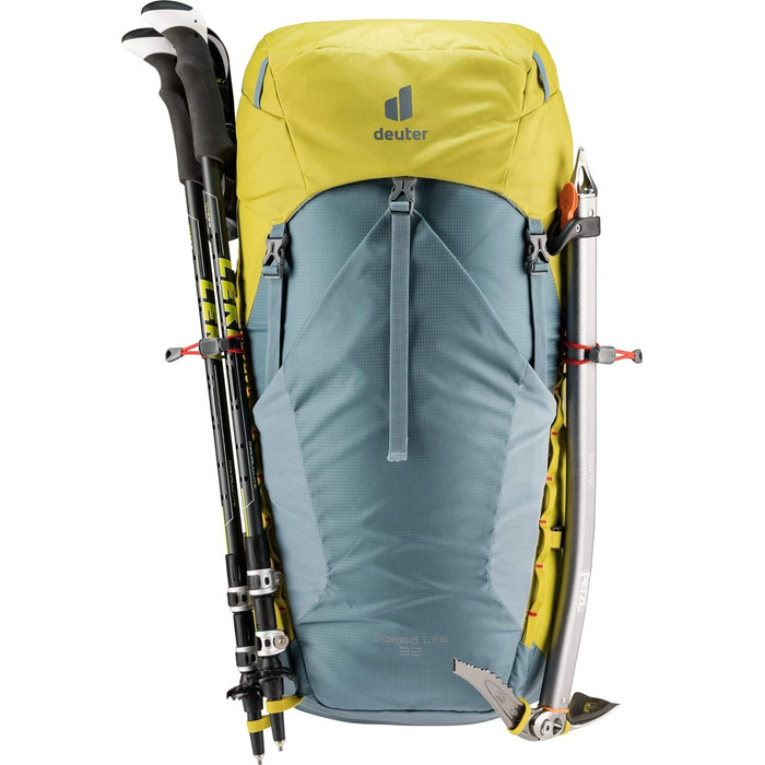 Легкий туристичний рюкзак deuter Speed Lite 32 (Slateblue-greencurry)