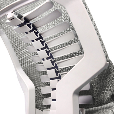 Офісний крісло / Крісло для керівника POFIT G GEN2 з сітчастою спинкою, світло-сірого кольору, hjh OFFICE