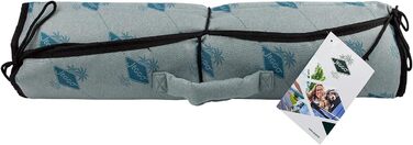 Килимок для собак Канни, компактний лежак для подорожей, водовідштовхувальний, зроблено в ЄС (малий, синій)
