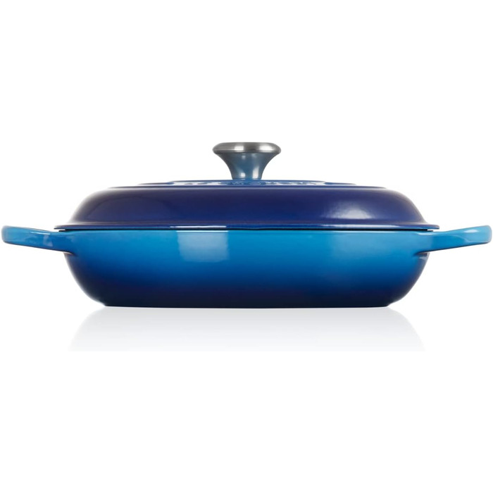 Каструля Le Creuset Signature з чавуну, 30 см, 3.5 л, Azure (Карибський)