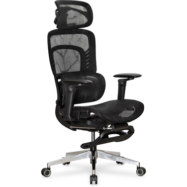 Крісло з масажним ефектом Mealux M10 Air Massage Black (арт. HF-M10 M/BB)