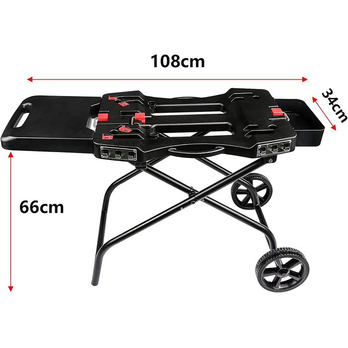 Підставка для гриля GFTIME для Weber Q1000, Q2000, Q1200, Q1400, Q2200, Q2400 та Blackstone 43/56 см, Outdoor