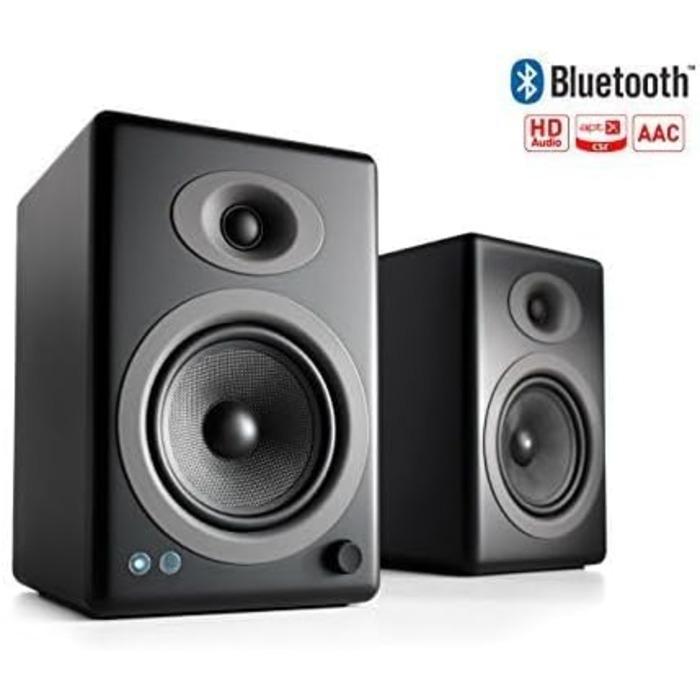 Бездротова колонка Audioengine A2 HD aptX HD Bluetooth, стерео 60 Вт (чорний)