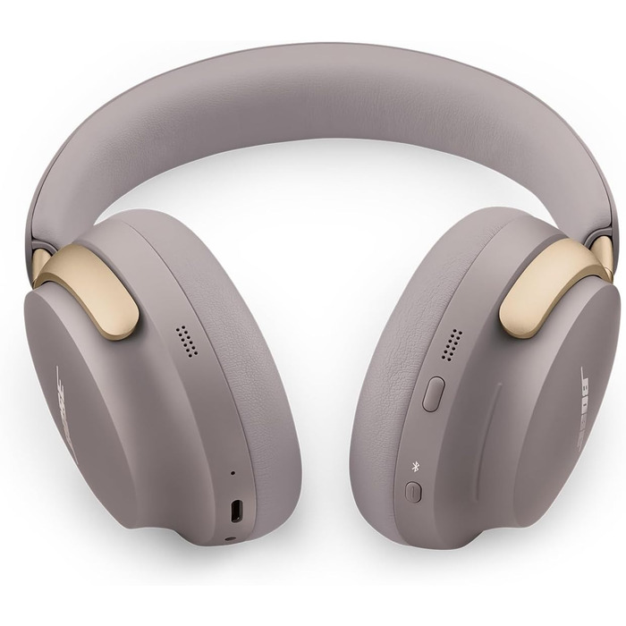 Бездротові накладні навушники Bose QuietComfort Ultra, шумозаглушення, акумулятор 24 години, чорний (пісковик)