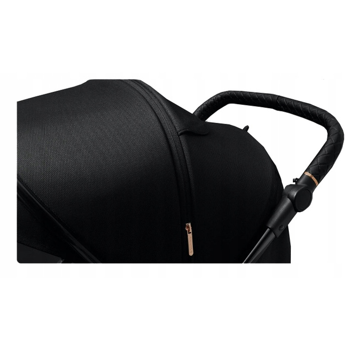 Дитячий візок-прогулянка 4BABY Xplode, чорний, алюмінієвий, з аксесуарами