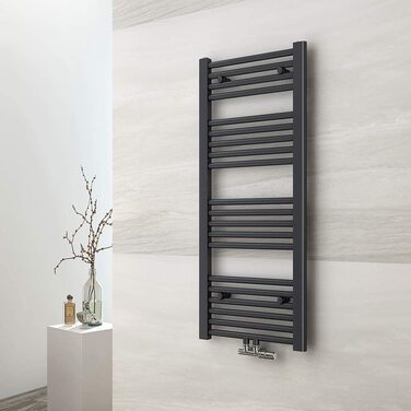 Електричний рушникосушар EMKE 1000x400 мм, антрацит, 356W