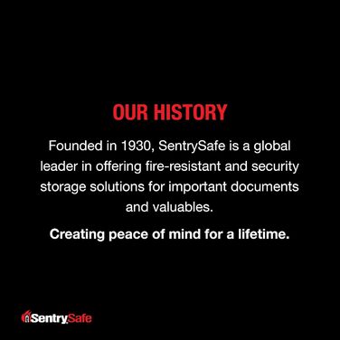 Сейф SentrySafe CHW20221 вогнестійкий, антрацитовий колір, об'єм 0.28 м³