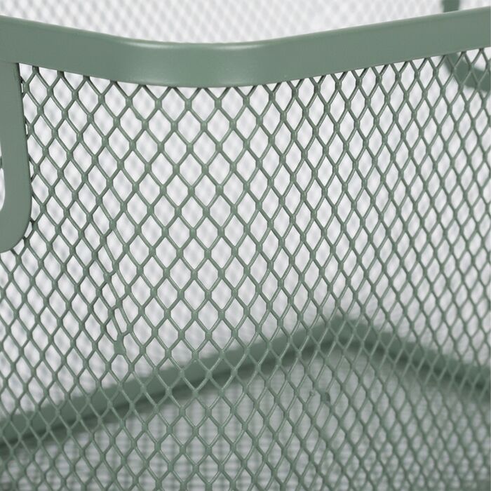 Кошик Relaxdays з дерев’яними ручками