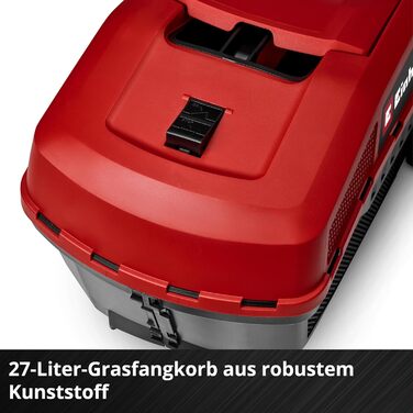 Акумуляторний газонокосарка Einhell City GE-CM 18/30 Li-Solo (18 В, 30 см, Brushless, 25 л, 30-70 мм)