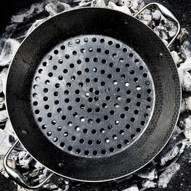 HexClad гібридна сковорода-гриль з антипригарним покриттям, термостійка до 482°C, безпечна для миття в посудомийній машині