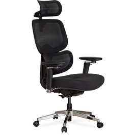 Крісло Mealux D2 Air Fabric Black (арт. HF-D2 F/B)