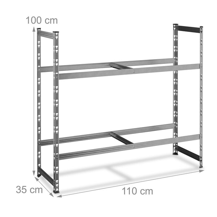 Стеляж для шин Relaxdays на 8 шин