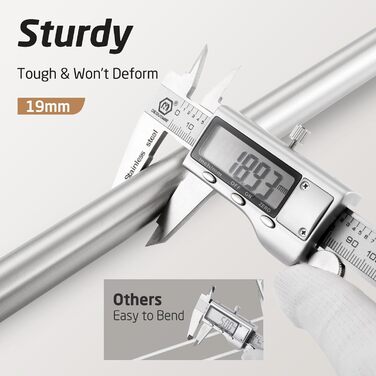 Тримач для паперових рушників KES мармурова підставка, стійкий диспенсер із нержавіючої сталі SUS304, 14 см, KPH100S14B-2