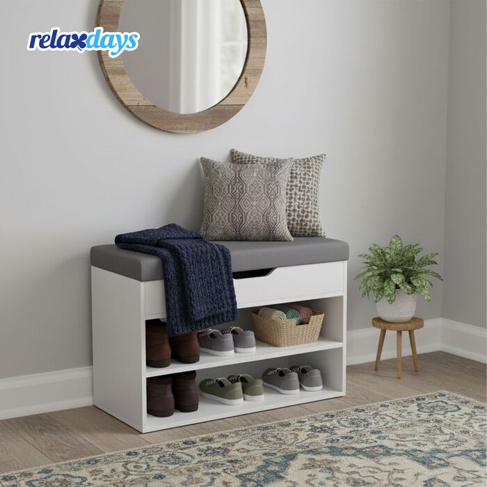 Сховище для взуття Relaxdays з місцем для зберігання