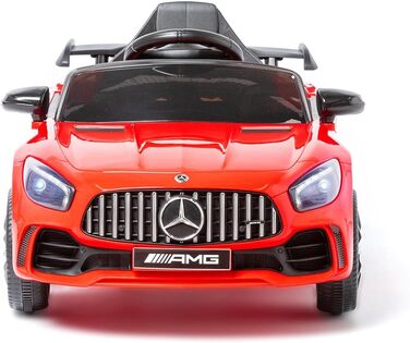 Дитячий електромобіль Mercedes GTR Mini з акумулятором 12V, червоний