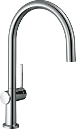 Змішувач для кухні hansgrohe Talis M54 (змішувач для кухні, поворот на 360, вилив високого комфорту 220 мм, стандартні підключення) Chrome