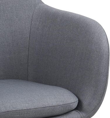 Крісло-гойдалка AC Design Furniture Wendy, метал, сірий (темно-сірий), 57x71x81 см