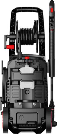 Високотискний мийник Lehmann з алюмінієвим насосом, 240 бар, 480 л/год, 2200 Вт, шланг 10м, компактний очисник площ (Missouri)