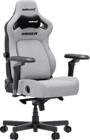 Крісло ігрове Anda Seat Kaiser 4 V2 Size XL Gray Fabric