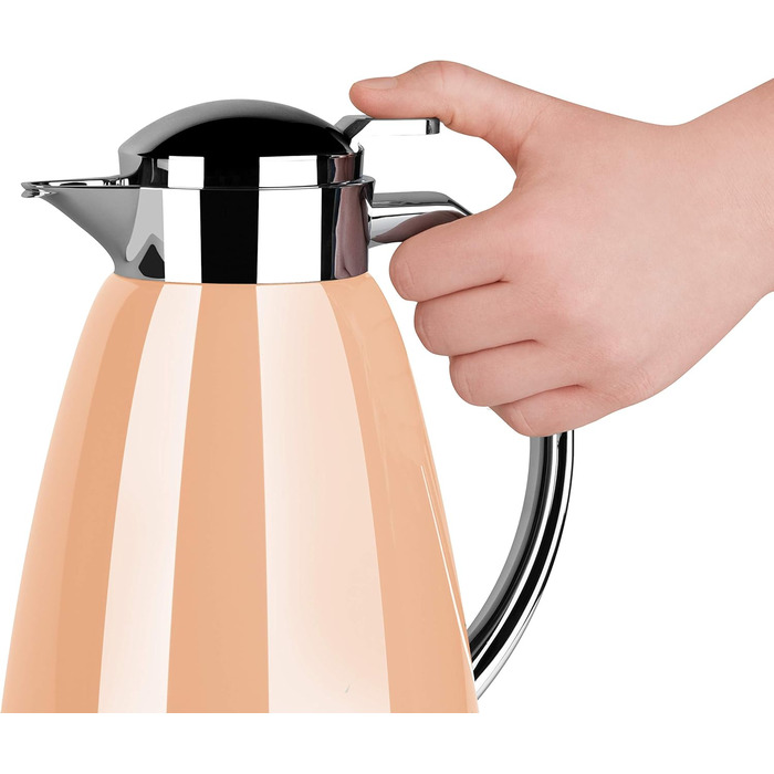 Термос Emsa Campo 1л з Quick Tip, преміум нержавіюча сталь, 12 год теплий, 24 год холодний