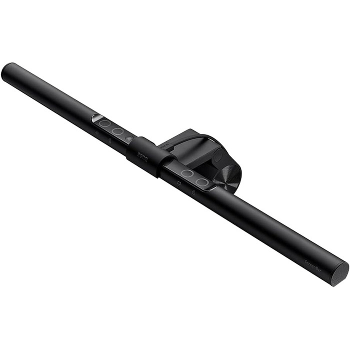 BenQ ScreenBar - LED лампа для монітора з регулюванням кольору та автоматичним затемненням, захист очей, USB зарядка, офісна лампа