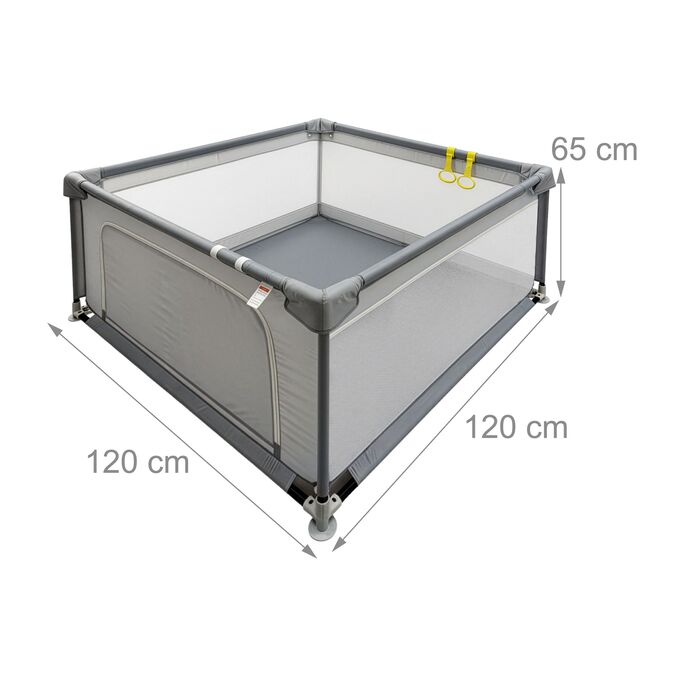 Дитячий манеж Relaxdays з 50 м'ячиками