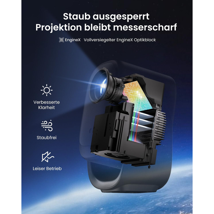 Dangbei N2 mini Smart проєктор: 1080P Full HD, Wi-Fi, Bluetooth, Dolby Sound, Автофокус, для домашнього кінотеатру