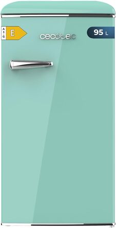 Ретро міні-холодильник Cecotec Bolero CoolMarket TT Origin 45L Green - 45 літрів, 55 см, Клас E