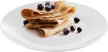 Сервіз кавовий 18-частинний - на 6 осіб - білий - порцеляна. Комплект посуду для кави